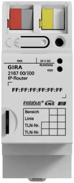 Questo è il router KNXnet / IP Gira 2167 00